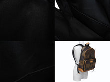 画像をギャラリービューアに読み込む, 極美品 LOUIS VUITTON ルイヴィトン NIGO キャンパス バックパック N40380 モノグラム ダミエ ジャイアント LVスクエアード 中古 4b008508