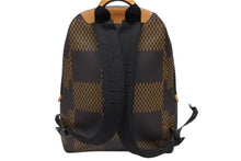 画像をギャラリービューアに読み込む, 極美品 LOUIS VUITTON ルイヴィトン NIGO キャンパス バックパック N40380 モノグラム ダミエ ジャイアント LVスクエアード 中古 4b008508