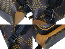 画像をギャラリービューアに読み込む, 極美品 LOUIS VUITTON ルイヴィトン NIGO キャンパス バックパック N40380 モノグラム ダミエ ジャイアント LVスクエアード 中古 4b008508