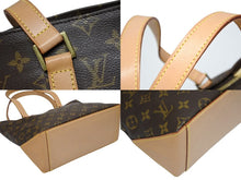 画像をギャラリービューアに読み込む, 極美品 LOUIS VUITTON ルイヴィトン トートバッグ M51151 カバ メゾ ブラウン PVC レザー ゴールド金具 中古 4b008514