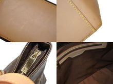 画像をギャラリービューアに読み込む, 極美品 LOUIS VUITTON ルイヴィトン トートバッグ M51151 カバ メゾ ブラウン PVC レザー ゴールド金具 中古 4b008514