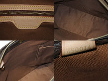 画像をギャラリービューアに読み込む, 極美品 LOUIS VUITTON ルイヴィトン トートバッグ M51151 カバ メゾ ブラウン PVC レザー ゴールド金具 中古 4b008514