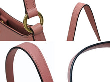 画像をギャラリービューアに読み込む, 極美品 MIUMIU ミュウミュウ マドラス ワンショルダーバッグ 5BC105 ピンク レザー ロゴ金具 ゴールド金具 中古 4b008515