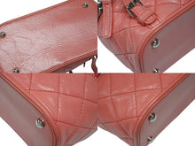 画像をギャラリービューアに読み込む, CHANEL シャネル チェーンバックパック リュック 25番台 ココマーク キルティング バニティ型 クリア ピンク系 美品 中古 4b008516