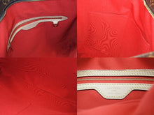 画像をギャラリービューアに読み込む, 極美品 LOUIS VUITTON ルイヴィトン キャリーイット トートバッグ M45199 ブラウン PVC レザー ゴールド金具 中古 4b008520