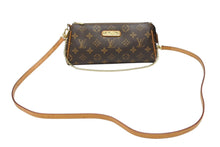 画像をギャラリービューアに読み込む, LOUIS VUITTON ルイヴィトン エヴァ ショルダーバッグ M95567 モノグラム ブラウン ゴールド金具 美品 中古 4b008522