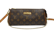 画像をギャラリービューアに読み込む, LOUIS VUITTON ルイヴィトン エヴァ ショルダーバッグ M95567 モノグラム ブラウン ゴールド金具 美品 中古 4b008522
