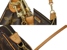 画像をギャラリービューアに読み込む, LOUIS VUITTON ルイヴィトン エヴァ ショルダーバッグ M95567 モノグラム ブラウン ゴールド金具 美品 中古 4b008523
