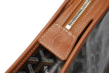 Load image into Gallery viewer, 新品未使用 GOYARD ゴヤール クラッチバッグ ジュバンス MM ポーチ ブラウン ゴヤールディンキャンバス シルバー金具 中古 4b008524