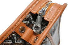 Load image into Gallery viewer, 新品未使用 GOYARD ゴヤール クラッチバッグ ジュバンス MM ポーチ ブラウン ゴヤールディンキャンバス シルバー金具 中古 4b008524