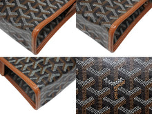 Load image into Gallery viewer, 新品未使用 GOYARD ゴヤール クラッチバッグ ジュバンス MM ポーチ ブラウン ゴヤールディンキャンバス シルバー金具 中古 4b008524