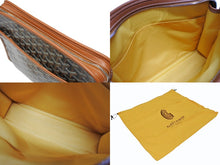 Load image into Gallery viewer, 新品未使用 GOYARD ゴヤール クラッチバッグ ジュバンス MM ポーチ ブラウン ゴヤールディンキャンバス シルバー金具 中古 4b008524