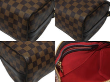 画像をギャラリービューアに読み込む, 新品同様 LOUIS VUITTON ルイヴィトン ダミエ エベヌ スピーディバンドリエール25 ハンドバッグ ブラウン N41368 中古 4b008529