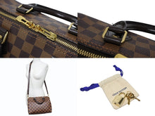 画像をギャラリービューアに読み込む, 新品同様 LOUIS VUITTON ルイヴィトン ダミエ エベヌ スピーディバンドリエール25 ハンドバッグ ブラウン N41368 中古 4b008529