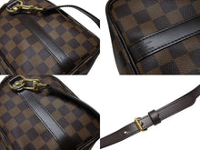 画像をギャラリービューアに読み込む, 新品同様 LOUIS VUITTON ルイヴィトン ダミエ エベヌ スピーディバンドリエール25 ハンドバッグ ブラウン N41368 中古 4b008529
