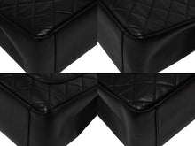 画像をギャラリービューアに読み込む, CHANEL シャネル GST チェーントートバッグ A50995 19番台 キャビアスキン ココマーク ブラック シルバー金具 美品 中古 4b008531