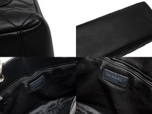 画像をギャラリービューアに読み込む, CHANEL シャネル GST チェーントートバッグ A50995 19番台 キャビアスキン ココマーク ブラック シルバー金具 美品 中古 4b008531