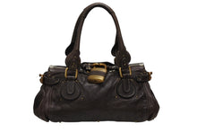 画像をギャラリービューアに読み込む, Chloe クロエ ハンドバッグ パディントン ワンショルダーバッグ ブラウン レザー B19FG0 ゴールド金具 美品 中古 4b008536