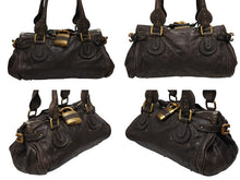 画像をギャラリービューアに読み込む, Chloe クロエ ハンドバッグ パディントン ワンショルダーバッグ ブラウン レザー B19FG0 ゴールド金具 美品 中古 4b008536