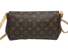 画像をギャラリービューアに読み込む, 極美品 LOUIS VUITTON ルイヴィトン モノグラム フェイボリットPM ショルダーバッグ M40717 ブラウン ゴールド金具 中古 4b008537