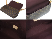 画像をギャラリービューアに読み込む, 極美品 LOUIS VUITTON ルイヴィトン モノグラム フェイボリットPM ショルダーバッグ M40717 ブラウン ゴールド金具 中古 4b008537