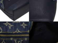 画像をギャラリービューアに読み込む, 極美品 LOUIS VUITTON ルイヴィトン ジャパニーズ クルーザー ハンドバッグ M45970 モノグラム デニム NIGO 中古 4b008539