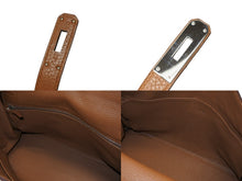 画像をギャラリービューアに読み込む, HERMES エルメス KELLY ケリー35 アルルカン ハンドバッグ トリヨンクレマンス シルバー金具 □P刻印 美品 中古 4b008541