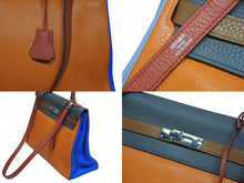 画像をギャラリービューアに読み込む, HERMES エルメス KELLY ケリー35 アルルカン ハンドバッグ トリヨンクレマンス シルバー金具 □P刻印 美品 中古 4b008541