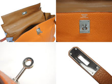 画像をギャラリービューアに読み込む, HERMES エルメス KELLY ケリー35 アルルカン ハンドバッグ トリヨンクレマンス シルバー金具 □P刻印 美品 中古 4b008541