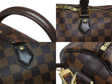 画像をギャラリービューアに読み込む, 極美品 LOUIS VUITTON ルイヴィトン ダミエ スピーディ バンドリエール 35 ハンドバッグ N41182 ブラウン ゴールド金具 中古 4b008543