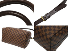 画像をギャラリービューアに読み込む, 新品同様 LOUIS VUITTON ルイヴィトン ハンドバッグ N41367 スピーディ バンドリエール30 ブラウン ダミエキャンバス ゴールド金具 中古 4b007240