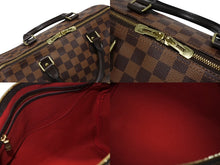 画像をギャラリービューアに読み込む, 新品同様 LOUIS VUITTON ルイヴィトン ハンドバッグ N41367 スピーディ バンドリエール30 ブラウン ダミエキャンバス ゴールド金具 中古 4b007240