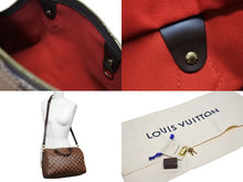 画像をギャラリービューアに読み込む, 新品同様 LOUIS VUITTON ルイヴィトン ハンドバッグ N41367 スピーディ バンドリエール30 ブラウン ダミエキャンバス ゴールド金具 中古 4b007240
