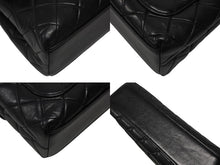 画像をギャラリービューアに読み込む, CHANEL シャネル ケリー型 マトラッセ ハンドバッグ スモール 4番台 ラムレザー ブラック ゴールド金具 美品 中古 4b008545