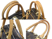 画像をギャラリービューアに読み込む, 極美品 LOUIS VUITTON ルイヴィトン マンハッタンPM ハンドバッグ M40026 PVC ヌメ革 ブラウン ゴールド金具 中古 4b008546