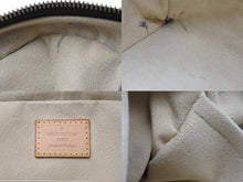 画像をギャラリービューアに読み込む, 極美品 LOUIS VUITTON ルイヴィトン マンハッタンPM ハンドバッグ M40026 PVC ヌメ革 ブラウン ゴールド金具 中古 4b008546