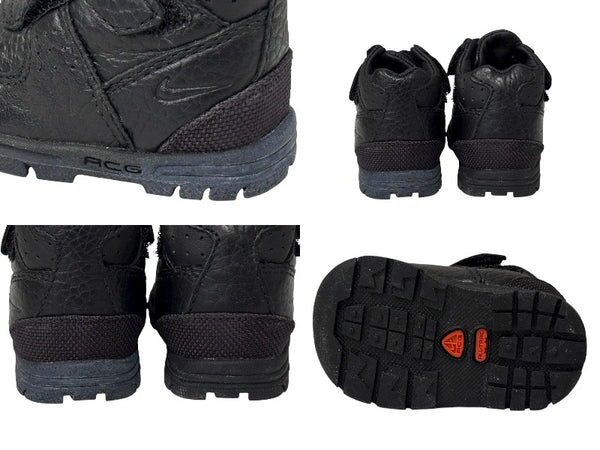 極美品 NIKE BABY ナイキ ベイビー ACG キッズスニーカー シューズ ナイロンニット帽 セット 中古 4b008551
