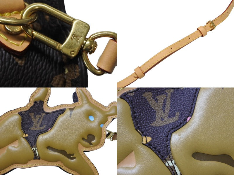 Like new LOUIS VUITTON Tyler the Creator Shoulder Bag Monogram Strap M83342 Gold Hardware Brown Used 4b008553