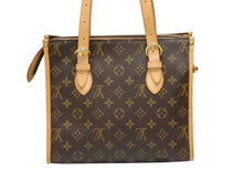 画像をギャラリービューアに読み込む, 極美品 LOUIS VUITTON ルイヴィトン モノグラム ポパンクール オ ショルダーバッグ M40007 PVCコーティングキャンバス ブラウン 中古 4b008556