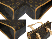 画像をギャラリービューアに読み込む, 極美品 LOUIS VUITTON ルイヴィトン モノグラム ポパンクール オ ショルダーバッグ M40007 PVCコーティングキャンバス ブラウン 中古 4b008556