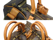 画像をギャラリービューアに読み込む, LOUIS VUITTON ルイヴィトン キーポル バンドリエール60 ボストンバッグ M41412 モノグラム PVC レザー ブラウン 良品 中古 4b008561