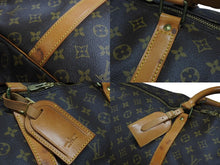 画像をギャラリービューアに読み込む, LOUIS VUITTON ルイヴィトン キーポル バンドリエール60 ボストンバッグ M41412 モノグラム PVC レザー ブラウン 良品 中古 4b008561