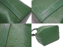 画像をギャラリービューアに読み込む, LOUIS VUITTON ルイヴィトン プチノエ ワンショルダーバッグ M44101 グリーン エピレザー ゴールド金具 良品 中古 4b008564