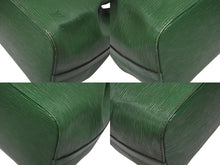 画像をギャラリービューアに読み込む, LOUIS VUITTON ルイヴィトン プチノエ ワンショルダーバッグ M44101 グリーン エピレザー ゴールド金具 良品 中古 4b008564