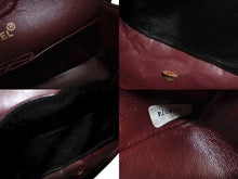 画像をギャラリービューアに読み込む, CHANEL シャネル マトラッセ23 Wフラップ Wチェーンショルダーバッグ 5番台 ラムスキン ココマーク ブラック ゴールド金具 美品 中古 4b008566