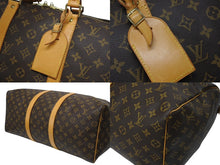 画像をギャラリービューアに読み込む, 極美品 LOUIS VUITTON ルイヴィトン キーポル50 ボストンバッグ M41426 モノグラム PVC レザー ゴールド金具 中古 4b008567
