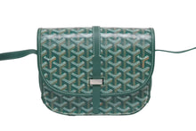 Load image into Gallery viewer, 新品未使用 GOYARD ゴヤール BELVEDERE PM ベルヴェデーレPM ショルダーバッグ BELVE3PMLTY09CG09P グリーン レザー PVC 中古 4b008570