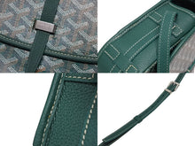 Load image into Gallery viewer, 新品未使用 GOYARD ゴヤール BELVEDERE PM ベルヴェデーレPM ショルダーバッグ BELVE3PMLTY09CG09P グリーン レザー PVC 中古 4b008570