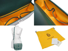 Load image into Gallery viewer, 新品未使用 GOYARD ゴヤール BELVEDERE PM ベルヴェデーレPM ショルダーバッグ BELVE3PMLTY09CG09P グリーン レザー PVC 中古 4b008570