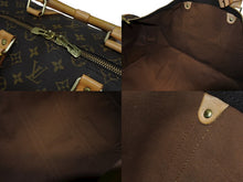 画像をギャラリービューアに読み込む, LOUIS VUITTON ルイヴィトン キーポル バンドリエール55 ボストンバッグ M41414 モノグラム ブラウン 美品 中古 4b008578